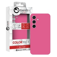 Lemontti Husa Silicon Premium Samsung Galaxy A15 / A15 5G Fuchsia
